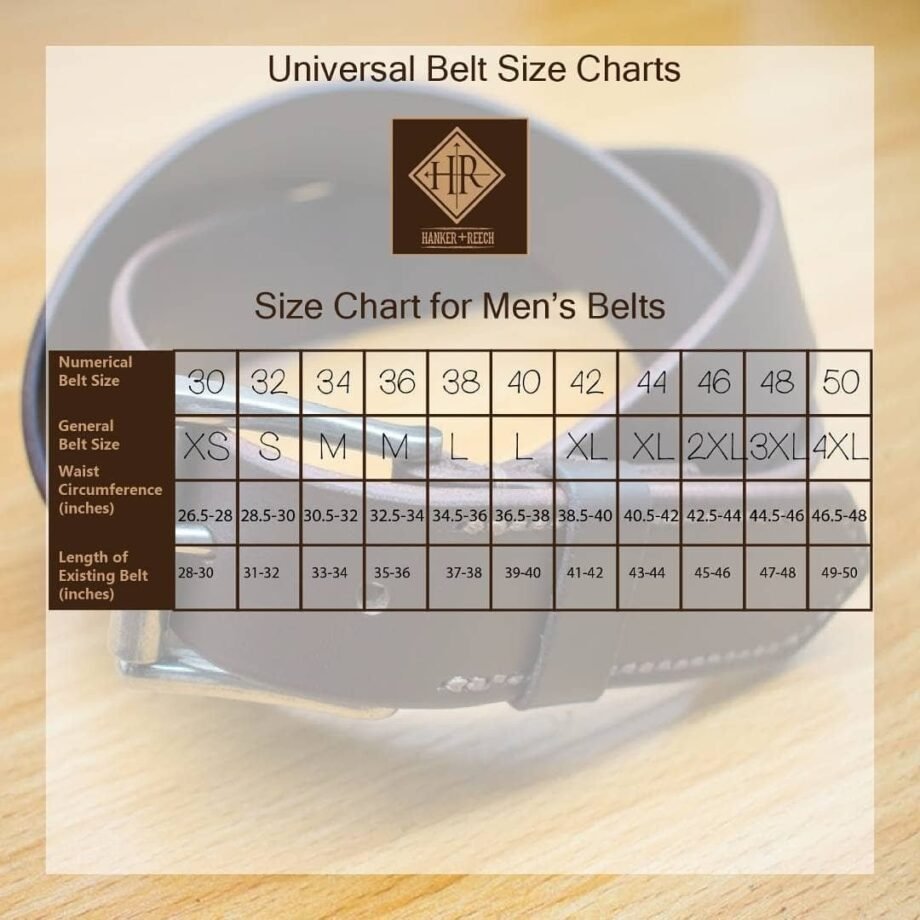Brass Centre Bar Buckle Belt - 40mm