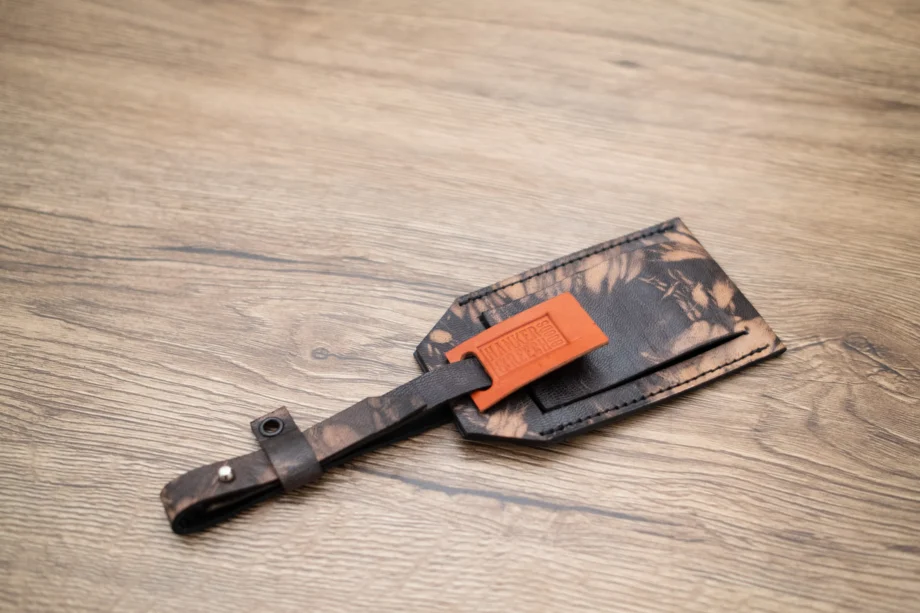 Shibori Luggage Tags