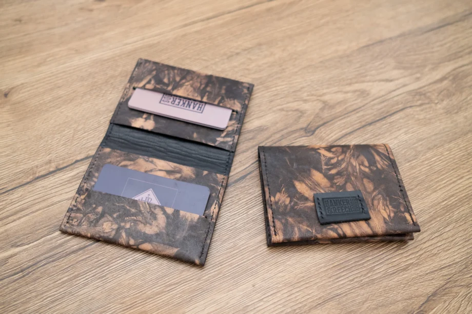Shibori Card Holder